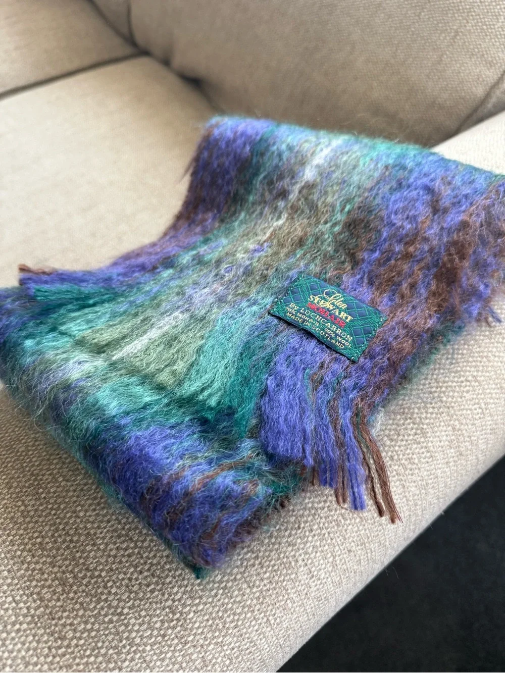 glen stewart fuzzy mohair